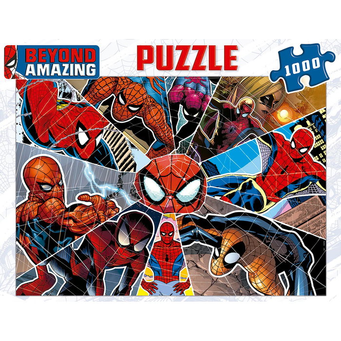 Educa Puzzle 1000 Pièces Spider-Man Beyond Amazing 19487 - Puzzle Adulte avec Image Marvel - Dimensions 68 x 48 cm - À partir de 14 Ans
