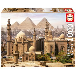 Educa Puzzle 1000 Pièces - Le Caire, Égypte - Ref. 19611 - Pour Adultes - 68 x 48 cm