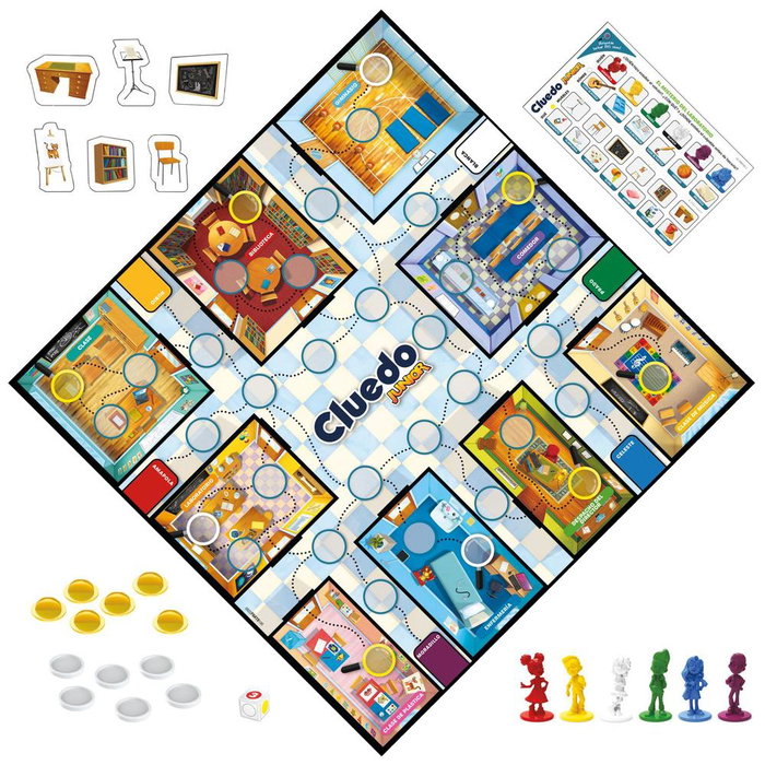 Hasbro Cluedo Junior Jeu de société Enfant dès 4 ans Hasbro Gaming
