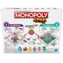 Hasbro Games Monopoly Junior 2 Jeux en 1 - Jeu de Société pour Apprendre à Compter et à Lire - Version Espagnole - Réf. F8562