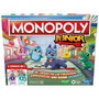 Hasbro Games Monopoly Junior 2 Jeux en 1 - Jeu de Société pour Apprendre à Compter et à Lire - Version Espagnole - Réf. F8562