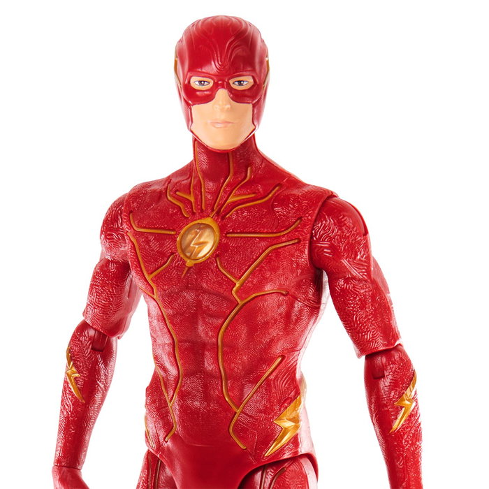 Spin Master DC Comics - Figurine articulée The Flash de 30 cm avec 11 points d'articulation - Produit sous licence - Version multilingue