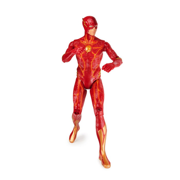 Spin Master DC Comics - Figurine articulée The Flash de 30 cm avec 11 points d'articulation - Produit sous licence - Version multilingue