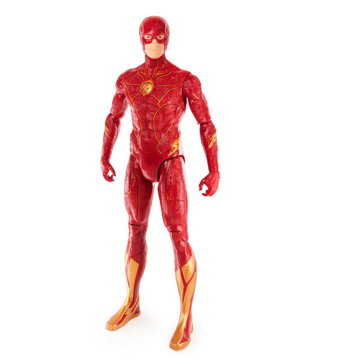 Spin Master DC Comics - Figurine articulée The Flash de 30 cm avec 11 points d'articulation - Produit sous licence - Version multilingue
