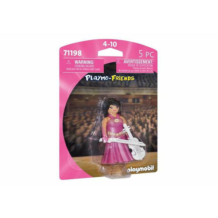 Playset Playmobil Playmo-Friends Violinist 71198 5 Pièces Playset Playmobil Playmo-Friends Violinist 71198 5 Pièces