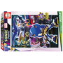 Educa Puzzle Sonic 300 Pièces Neon - Brille dans le Noir - 40 x 28 cm - Puzzle Educatif pour Enfants à Partir de 8 Ans