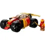 LEGO NINJAGO 71780 Voiture de Course Ninja de Kai - Évolution, Jouet Voiture 2-en-1 avec Minifigurine et 2 Katanas Dorés