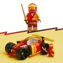 LEGO NINJAGO 71780 Voiture de Course Ninja de Kai - Évolution, Jouet Voiture 2-en-1 avec Minifigurine et 2 Katanas Dorés