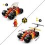 LEGO NINJAGO 71780 Voiture de Course Ninja de Kai - Évolution, Jouet Voiture 2-en-1 avec Minifigurine et 2 Katanas Dorés
