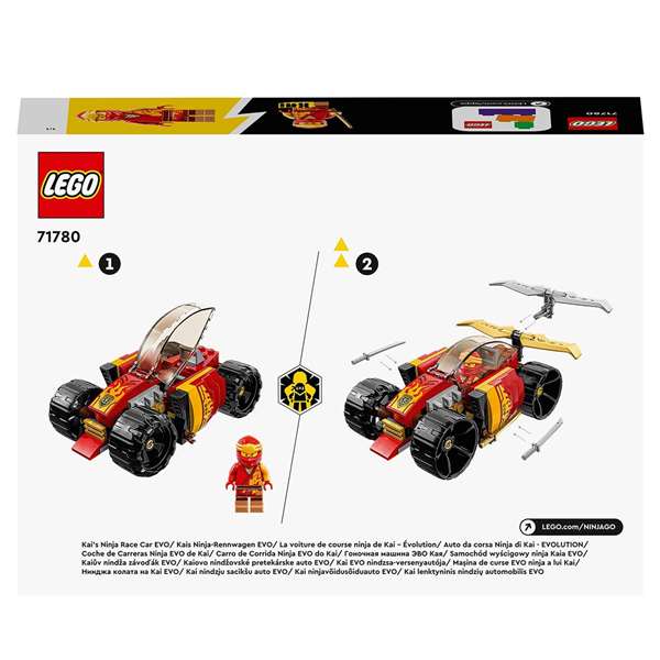 LEGO Ninjago Kai's Ninja Race Car EVO 71780 LEGO Ninjago Kai's Ninja Race Car EVO 71780
