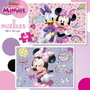 Educa Puzzle Minnie - Coffret de 2 Puzzles de 48 Pièces Chacun - Langue Espagnol et Anglais - Pour Enfants de 4 à 6 Ans