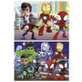 Educa Puzzle 2x48 pièces Spidey et ses incroyables amis - Puzzle double pour enfants de 4 à 6 ans