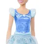 Disney Princess Cendrillon Poupée 29 cm HLW06 avec robe bleue pailletée, diadème et chaussures - Mattel