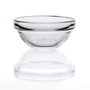 Luminarc Set 6 Bols empilables en verre transparent 6 cm