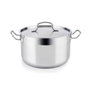 Quid Olla Acero Inoxidable Azzero 30x22 cm Compatible Induction Vitrocerámica Eléctrica Gas