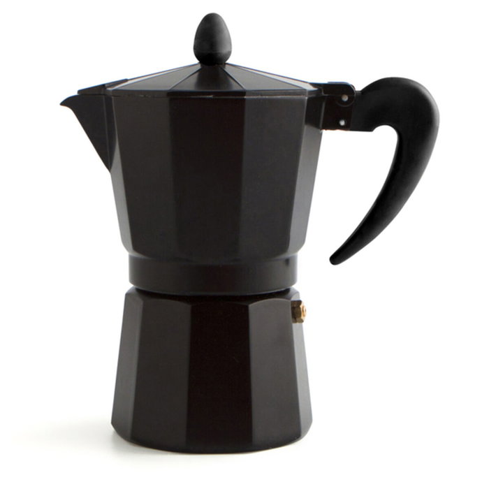 Quid Cafetière Italienne Noir Métal Bakélite 12 Tasses Quid Cafetière Italienne Noir Métal Bakélite 12 Tasses
