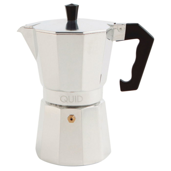 Quid Cafetière Italienne Aluminium Gris, 9 Tasses Quid Cafetière Italienne Aluminium Gris, 9 Tasses