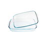 Pyrex Plat Rectangulaire Classic en Verre Borosilicaté, 35x24x8 cm
