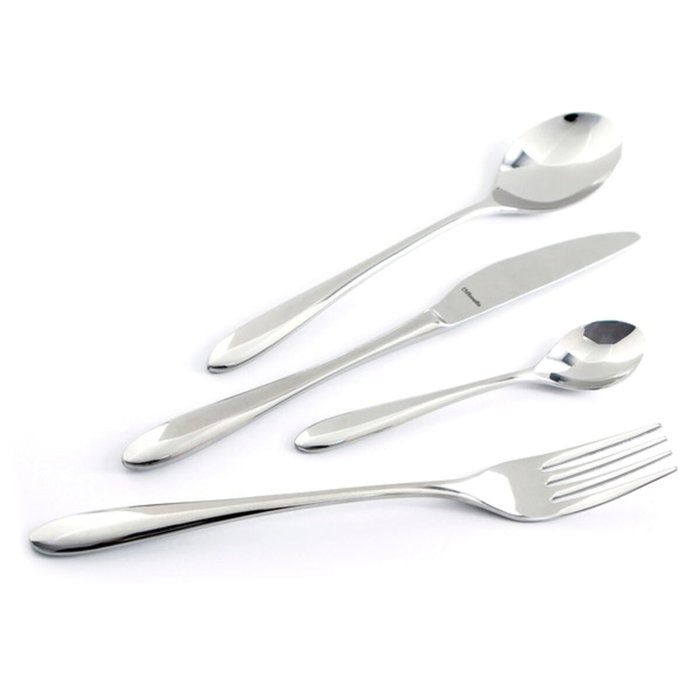 Amefa Cuba 12 Tenedores de Mesa Acero Inoxidable Brillo 21,6 cm