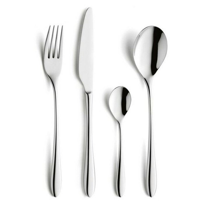Amefa Cuba 12 Tenedores de Mesa Acero Inoxidable Brillo 21,6 cm