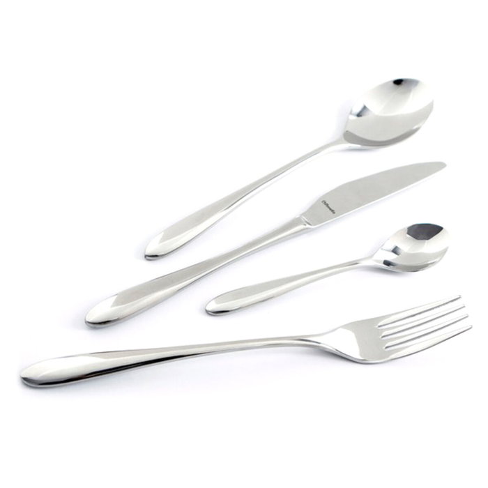 Amefa Cuba 12 Cuillères de Table en Acier Inoxydable, 21,6 cm, Finition Brillante