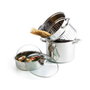 Quid Gastro Fresh Batterie 3 Pièces Acier Inoxydable