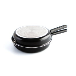 Quid Poêle Gastro Fun en Aluminium Estampé 26 cm Compatible Induction Vitrocéramique Gaz Électrique