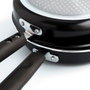 Quid Poêle pour omelettes Gastro Fun Ø 20 cm, Noir