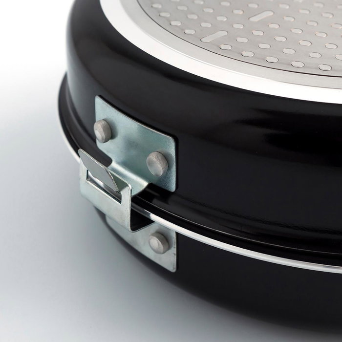 Quid Poêle Double En Aluminium Estampé Gastro Fun 24 cm