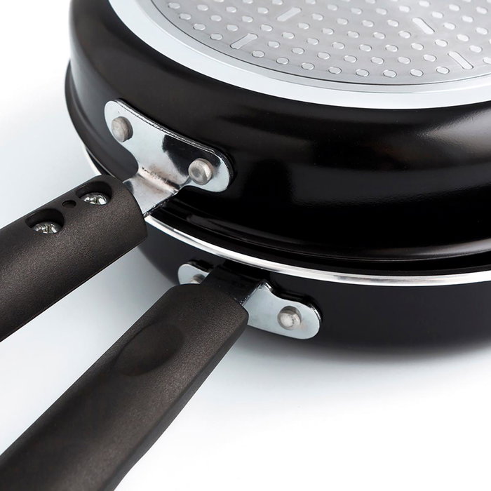 Quid Poêle Double En Aluminium Estampé Gastro Fun 24 cm