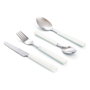 Set de couverts Quid Habitat Métal 24 Pièces Blanc