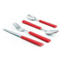 Set de couverts Quid Habitat Métal 24 Pièces Blanc