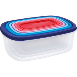 Ensemble de Boîtes à Lunch Quid Habitat (7 pcs) Plastique