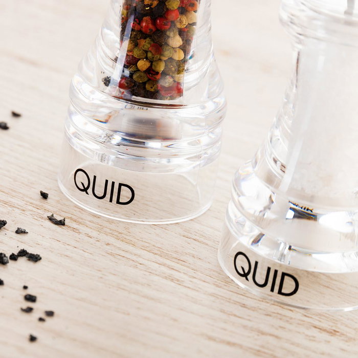 Quid Moulin à épices Hábitat Acrílico 15 cm Translucide Mate Plastique