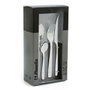 Amefa Set 24 Couverts Inox Finition Brillo Modèle Hotel 27 cm