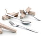 Amefa Set 24 Couverts Inox Finition Brillo Modèle Hotel 27 cm