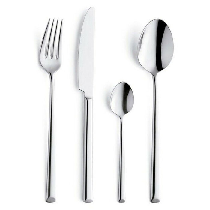 Amefa Boîte de 12 Fourchettes de Table Métropole en Acier Inoxydable Brillant 21,1 cm