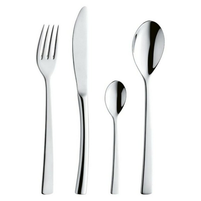 Amefa Metropole 12 Cuillères à Café en Acier Inoxydable, Finition Brillant, 14 cm