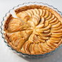 Ö Cuisine Moule à Tarte Rond Ondulé en Verre Résistant pour Four 28x28x4 cm