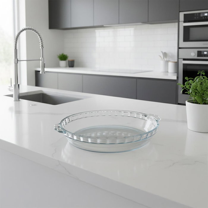 Ô Cuisine Moule à pâtisserie en verre (22 cm) Ô Cuisine Moule à pâtisserie en verre (22 cm)