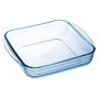 Ô Cuisine Plat au Four Carré en Verre Borosilicate 20x17x6 cm Résistant Micro-ondes Congélateur Four