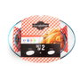 O Cuisine Lot de 2 Plats Ovale en Verre Borosilicate pour Four 40x29x9 cm