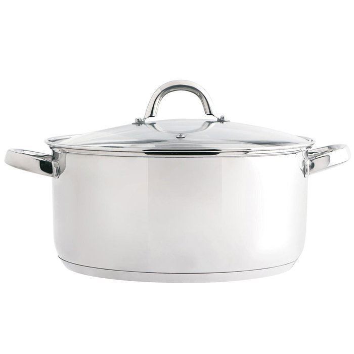 Quid Casserole Acier Inoxydable Ottawa 30 cm Induction Vitrocéramique Gaz Électrique