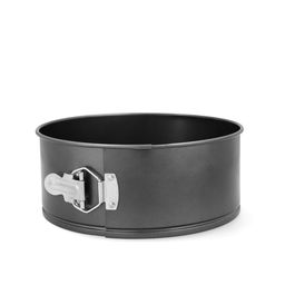 Quid Molde desmontable Sweet Grey pintado, antiadherente, 24x10 cm, Negro