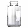 Luminarc Quadro Bouteille en Verre avec Bouchon 2L Transparente