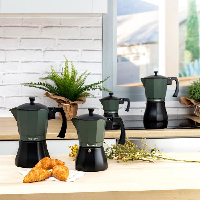 Cafétière Bidasoa Vera Vert Métal