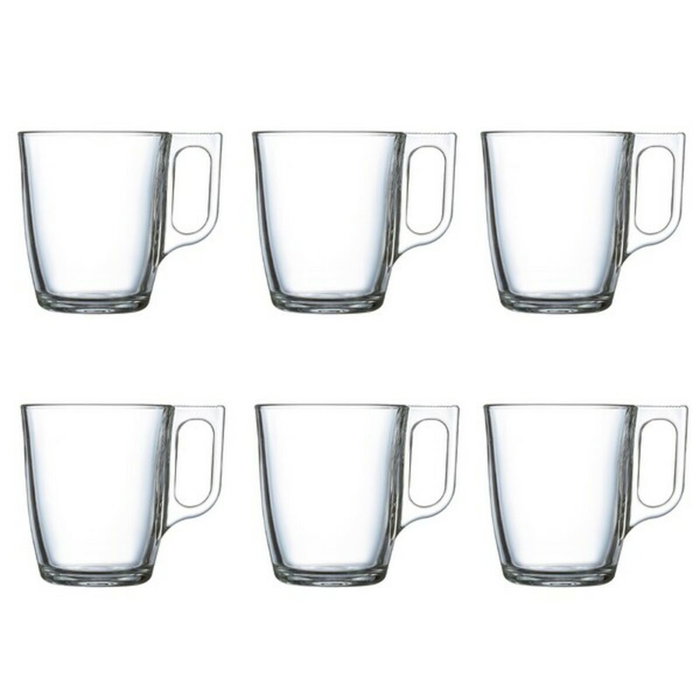 Lot de tasses Luminarc Nuevo (6 pcs) Transparent verre 250 ml (6 Pièces) Lot de tasses Luminarc Nuevo (6 pcs) Transparent verre 250 ml (6 Pièces)