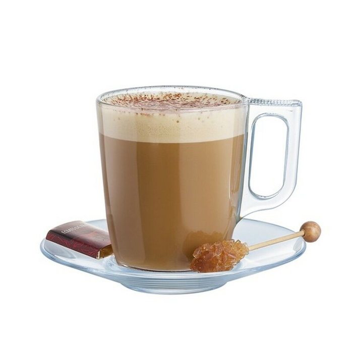 Lot de tasses Luminarc Nuevo (6 pcs) Transparent verre 250 ml (6 Pièces) Lot de tasses Luminarc Nuevo (6 pcs) Transparent verre 250 ml (6 Pièces)