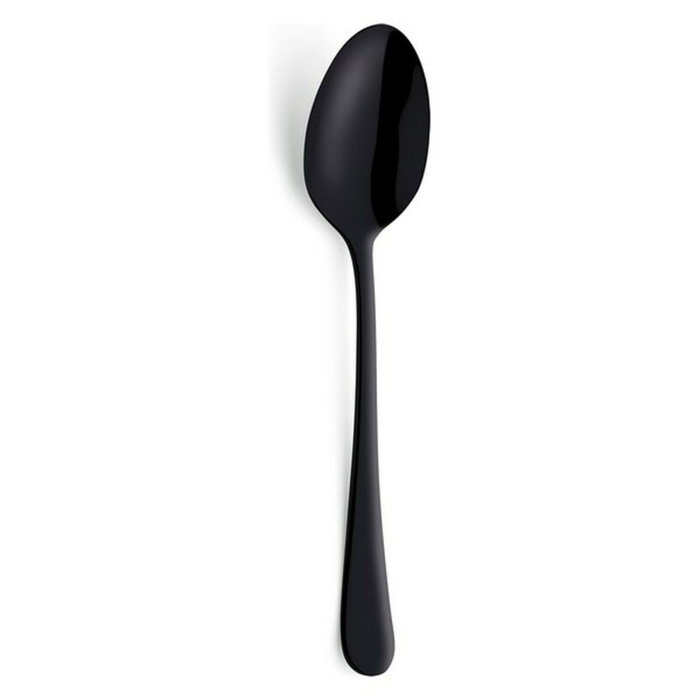 Amefa Austin Noir 12 Cuillères de Table en Acier Inoxydable Finition Mate 20,5 cm Amefa Austin Noir 12 Cuillères de Table en Acier Inoxydable Finition Mate 20,5 cm