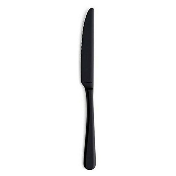 Amefa Austin Noir Couteau de Table Inox 23,5 cm Mate Amefa Austin Noir Couteau de Table Inox 23,5 cm Mate